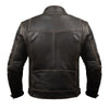 BLOUSON DE MOTO EN CUIR ALEXANDRE RÉTRO