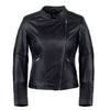 BLOUSON DE MOTO EN CUIR JULIE POUR FEMME