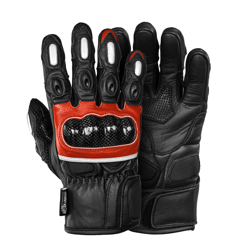 GANTS DE MOTO THOMAS ROUGE