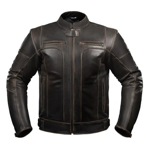 
                  
                    Charger l&amp;#39;image dans la galerie, BLOUSON DE MOTO EN CUIR ALEXANDRE RÉTRO
                  
                