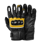 GANTS DE MOTO THOMAS JAUNE