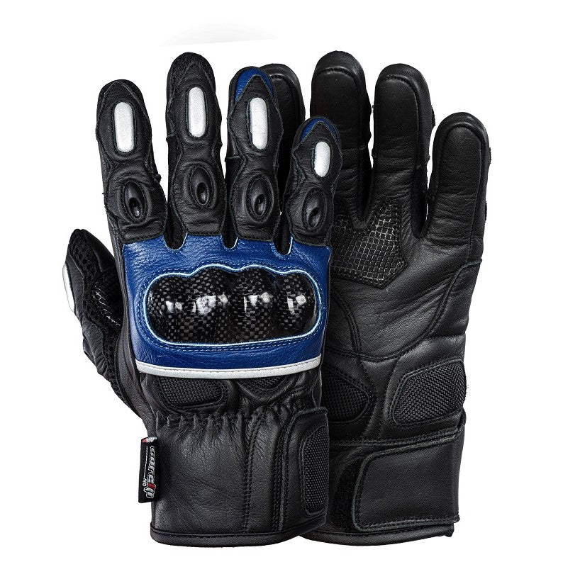 GANTS DE MOTO THOMAS BLEU