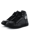JEAN HOMMES BOTTES DE MOTO EN CUIR