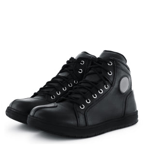 
                  
                    Charger l&amp;#39;image dans la galerie, JEAN HOMMES BOTTES DE MOTO EN CUIR
                  
                
