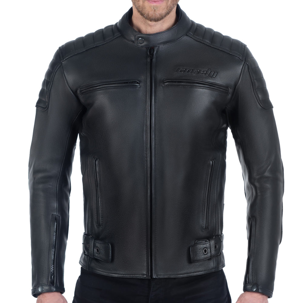 
                  
                    Charger l&amp;#39;image dans la galerie, BLOUSON DE MOTO EN CUIR NOIR VENOM
                  
                