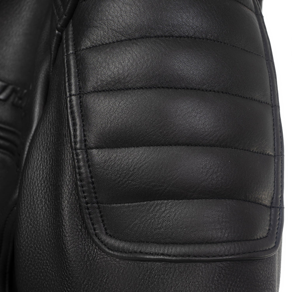 
                  
                    Charger l&amp;#39;image dans la galerie, VESTE EN CUIR DE MOTO NOIRE CHALLENGER
                  
                