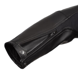 
                  
                    Charger l&amp;#39;image dans la galerie, BLOUSON DE MOTO EN CUIR COURSE STORM, Protections certifiées CE sur les coudes, les épaules et le dos, fermetures à glissière YKK, Doublure intérieure amovible en polyester matelassée amovible, une poche intérieure
                  
                