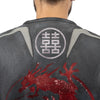 BLOUSON DE MOTO EN CUIR DRAGON VINTAGE