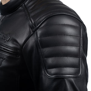 
                  
                    Charger l&amp;#39;image dans la galerie, BLOUSON DE MOTO EN CUIR NOIR DRACULA
                  
                