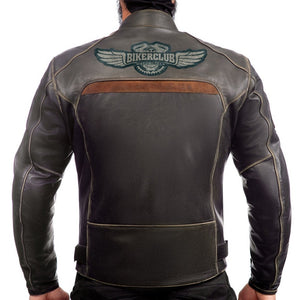 
                  
                    Charger l&amp;#39;image dans la galerie, VESTE EN CUIR DE MOTO 1966
                  
                