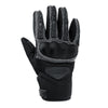 GANTS DE MOTO EN CUIR ARGON NOIR ET GRIS