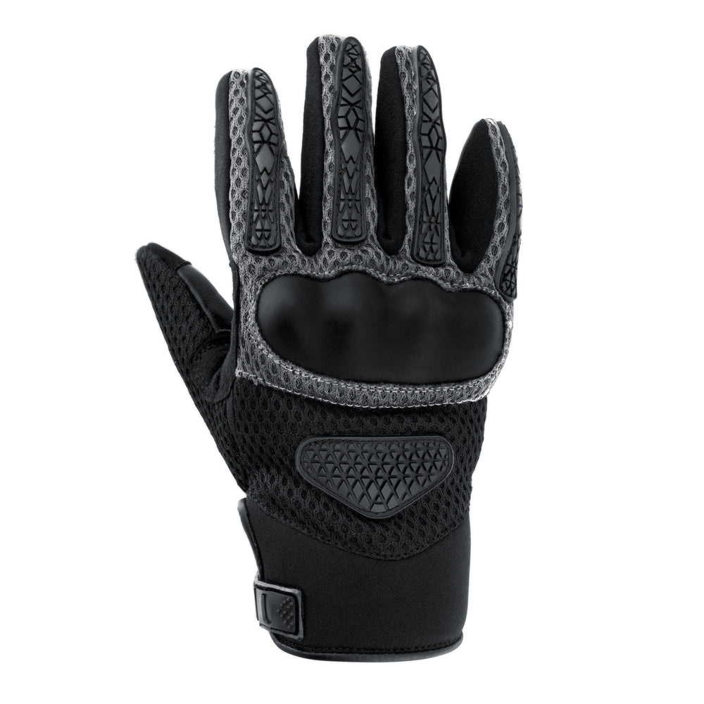 
                  
                    Charger l&amp;#39;image dans la galerie, GANTS DE MOTO EN CUIR ARGON NOIR ET GRIS
                  
                