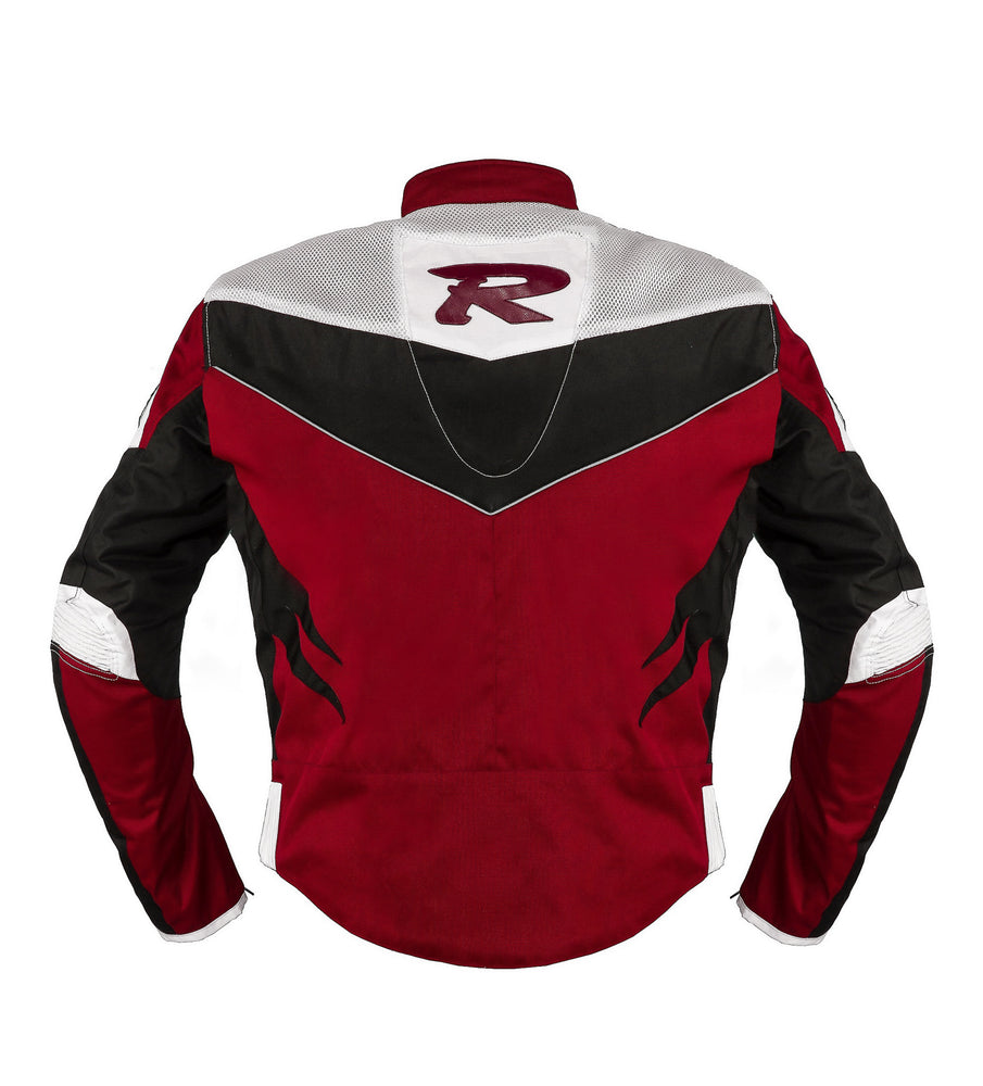 
                  
                    Charger l&amp;#39;image dans la galerie, VESTE EN TEXTILE DE COURSE DE MOTO ROUGE OLYMP
                  
                