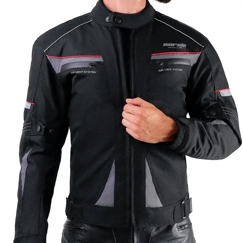 
                  
                    Charger l&amp;#39;image dans la galerie, BLOUSON DE MOTO EN TEXTILE PIERRE IMPERMÉABLE
                  
                