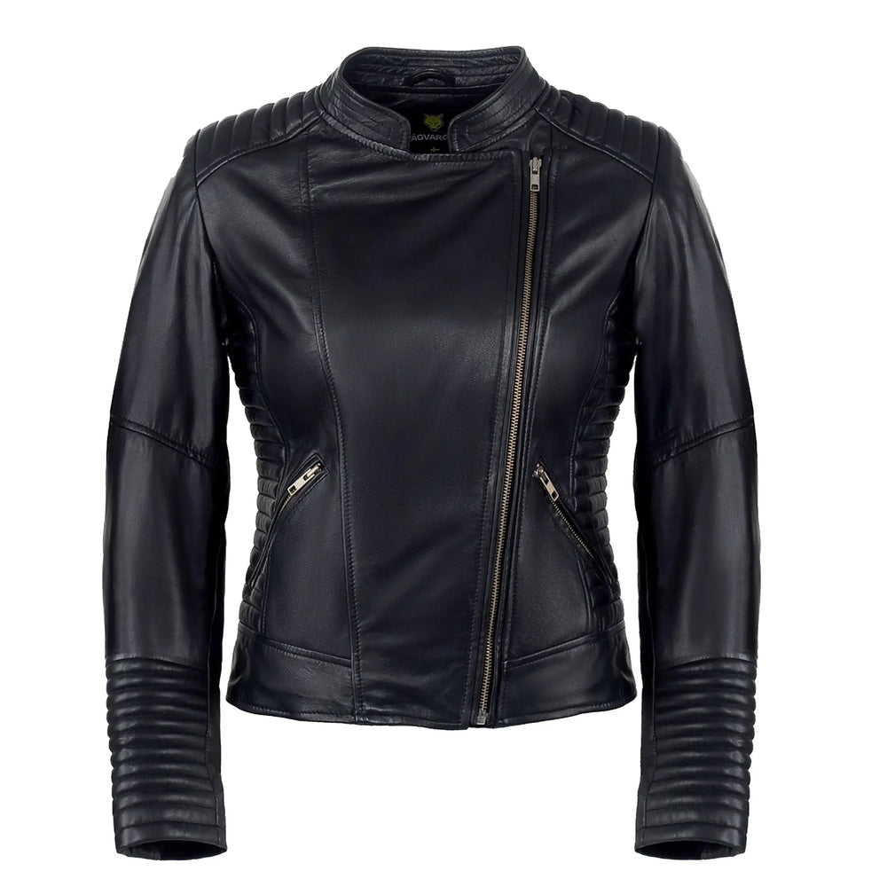 
                  
                    Charger l&amp;#39;image dans la galerie, BLOUSON DE MOTO EN CUIR JULIE POUR FEMME
                  
                