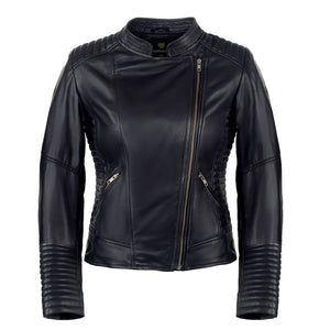 
                  
                    Charger l&amp;#39;image dans la galerie, BLOUSON DE MOTO EN CUIR JULIE POUR FEMME
                  
                