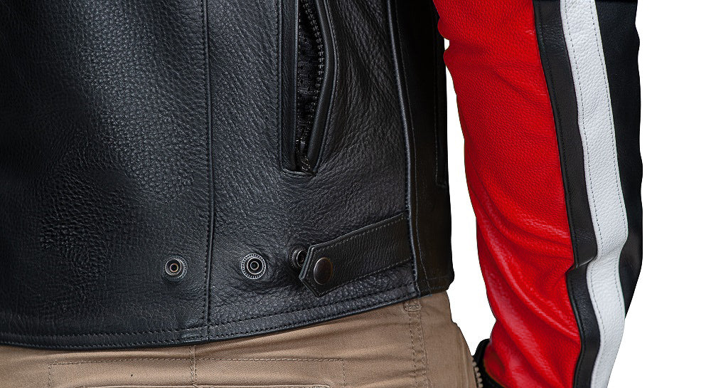 
                  
                    Charger l&amp;#39;image dans la galerie, BLOUSON DE MOTO EN CUIR RACING BERNARD
                  
                