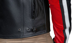 
                  
                    Charger l&amp;#39;image dans la galerie, BLOUSON DE MOTO EN CUIR RACING BERNARD
                  
                