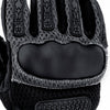GANTS DE MOTO EN CUIR ARGON NOIR ET GRIS
