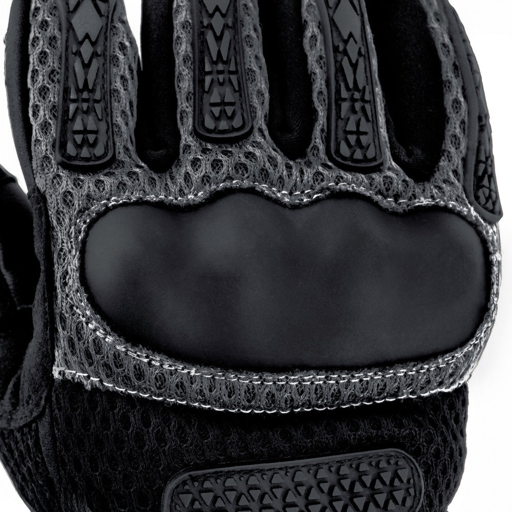 
                  
                    Charger l&amp;#39;image dans la galerie, GANTS DE MOTO EN CUIR ARGON NOIR ET GRIS
                  
                