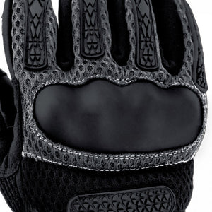 
                  
                    Charger l&amp;#39;image dans la galerie, GANTS DE MOTO EN CUIR ARGON NOIR ET GRIS
                  
                