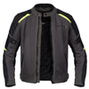 BLOUSON DE MOTO EN TEXTILE À MAILLES GRIS INIFINITY