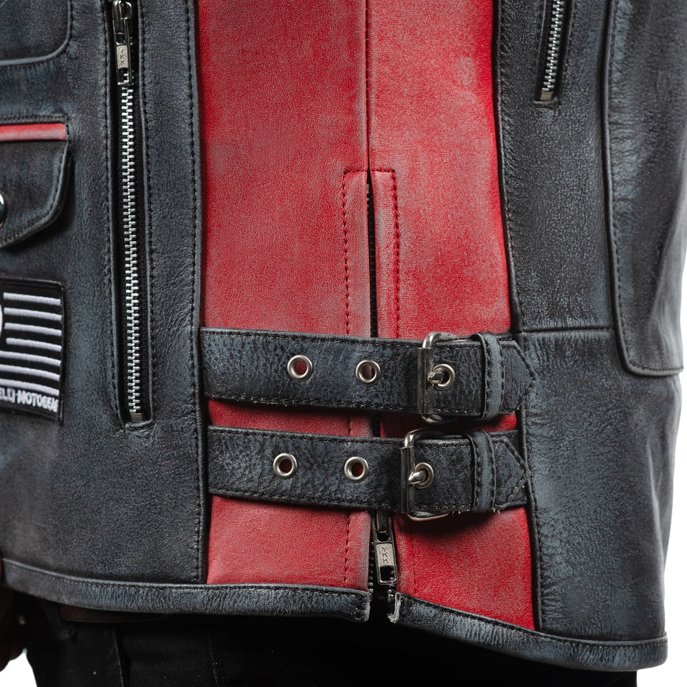 
                  
                    Charger l&amp;#39;image dans la galerie, BLOUSON DE MOTO EN CUIR DRAGON VINTAGE
                  
                