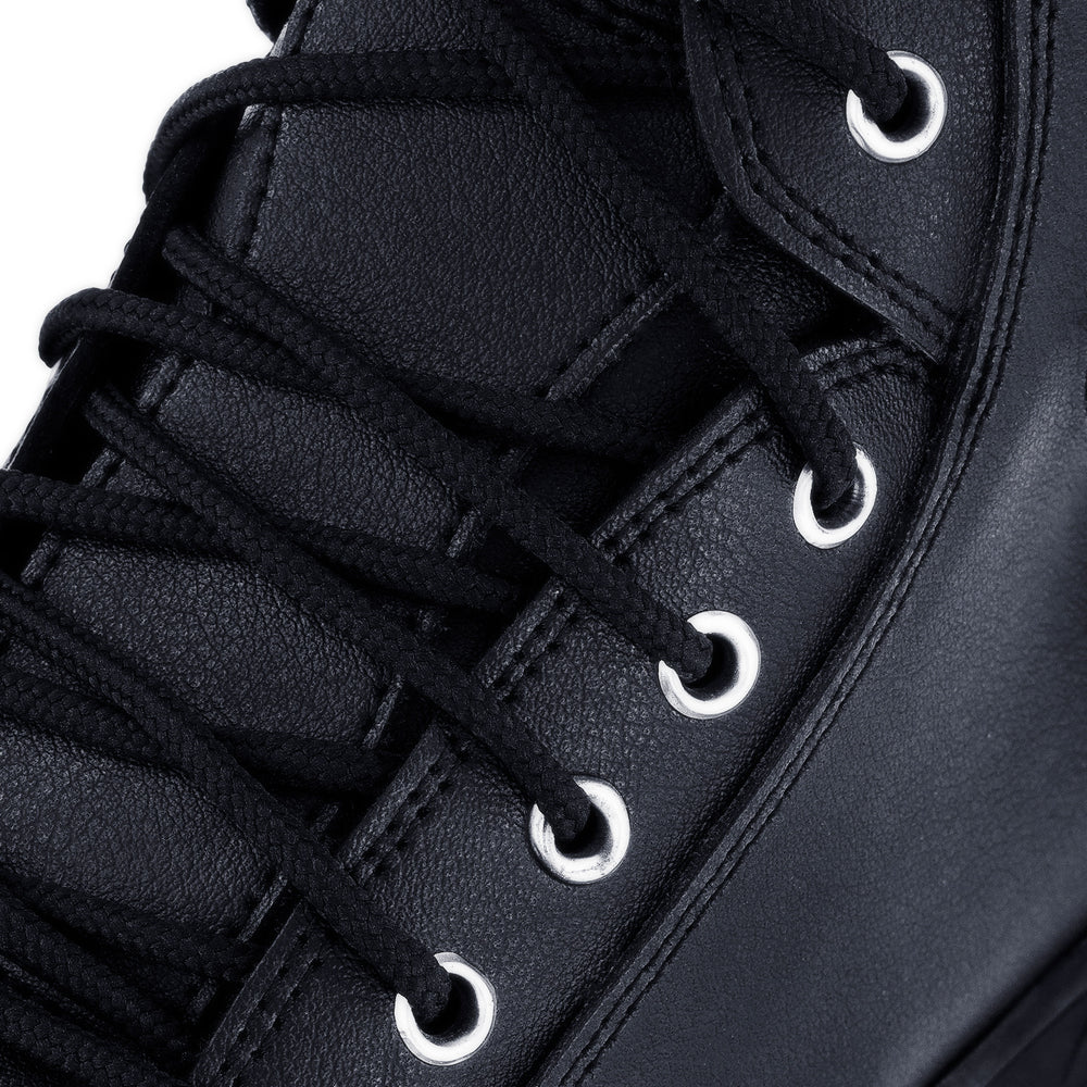 JEAN HOMMES BOTTES DE MOTO EN CUIR