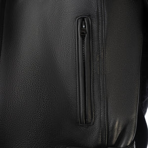 
                  
                    Charger l&amp;#39;image dans la galerie, VESTE EN CUIR DE MOTO NOIRE CHALLENGER
                  
                