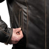 VESTE DE MOTO EN CUIR ALEXANDRE RÉTRO