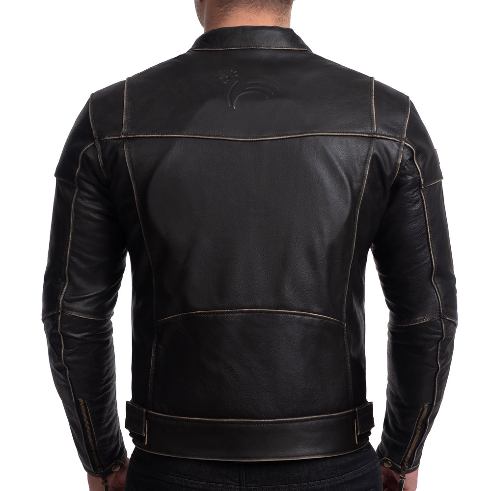 
                  
                    Charger l&amp;#39;image dans la galerie, BLOUSON DE MOTO EN CUIR VIVE LA FRANCE RÉTRO
                  
                