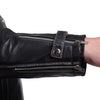 BLOUSON DE MOTO EN CUIR NOIR MADARA