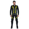 BLOUSON DE MOTO EN CUIR SCORPIO NOIR RÉFLÉCHISSANT