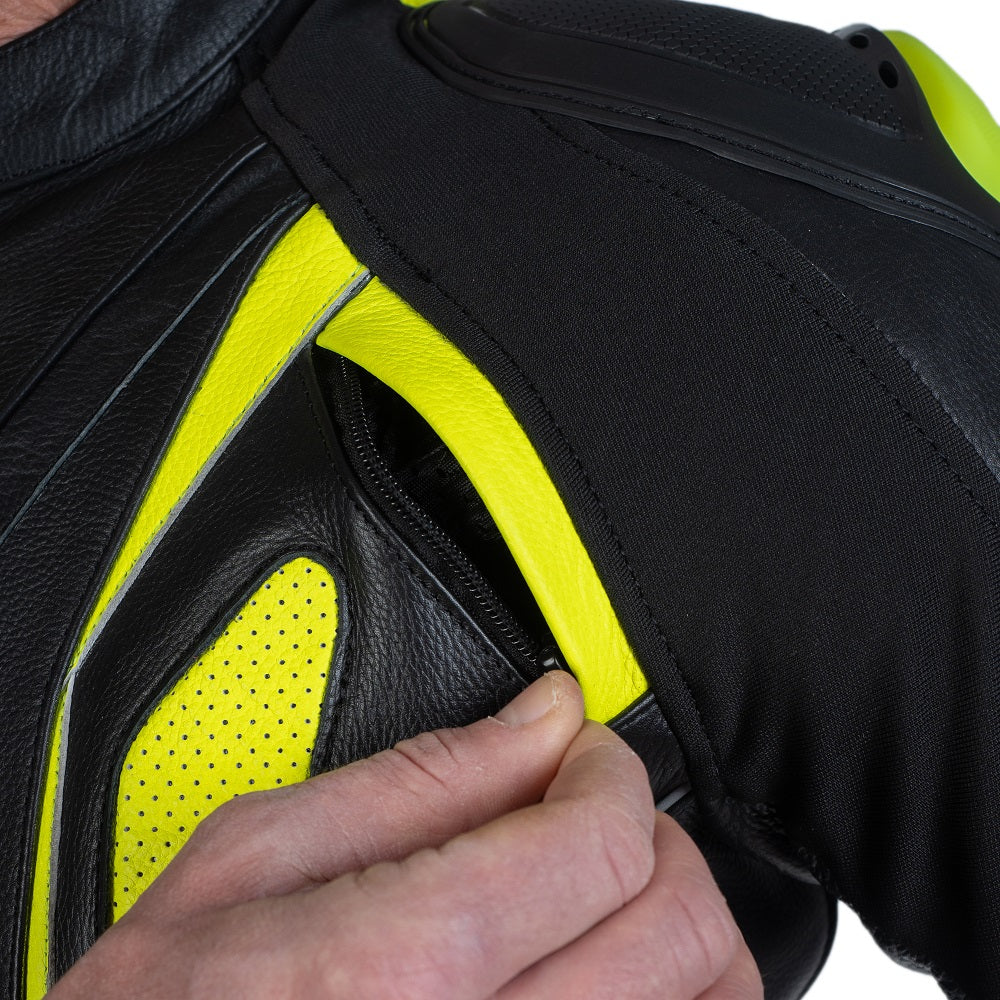 
                  
                    Charger l&amp;#39;image dans la galerie, BLOUSON DE MOTO EN CUIR SCORPIO NOIR RÉFLÉCHISSANT
                  
                