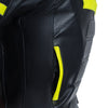 BLOUSON DE MOTO EN CUIR SCORPIO NOIR RÉFLÉCHISSANT