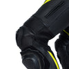 PANTALON DE MOTO EN CUIR NOIR SCORPIO RÉFLÉCHISSANT