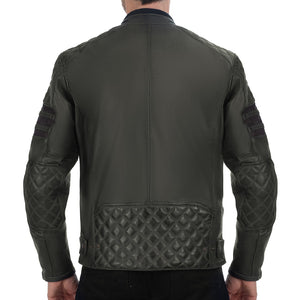 
                  
                    Charger l&amp;#39;image dans la galerie, BLOUSON DE MOTO EN CUIR DUBLIN RÉTRO
                  
                