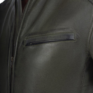 
                  
                    Charger l&amp;#39;image dans la galerie, BLOUSON DE MOTO EN CUIR DUBLIN RÉTRO
                  
                