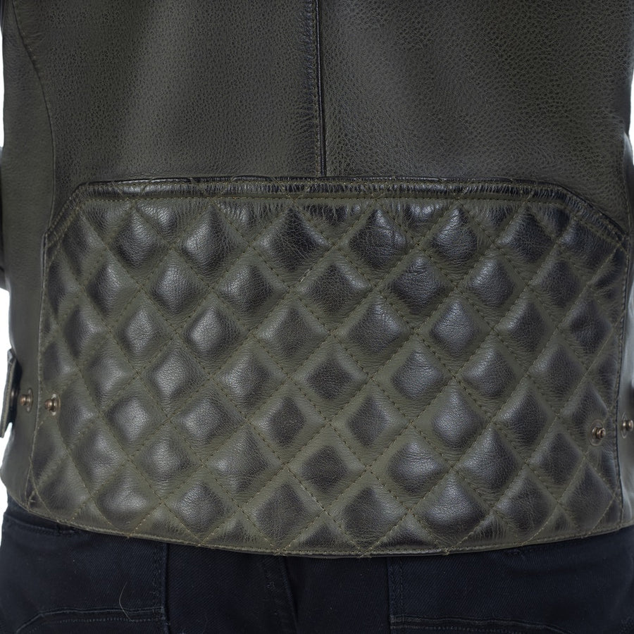 BLOUSON DE MOTO EN CUIR DUBLIN RÉTRO