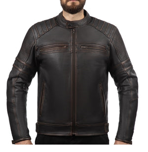 
                  
                    Charger l&amp;#39;image dans la galerie, BLOUSON DE MOTO EN CUIR COLORADO RÉTRO
                  
                