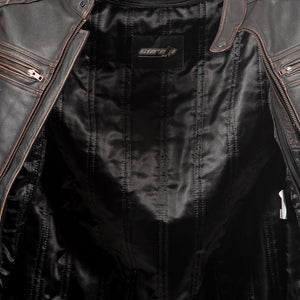 
                  
                    Charger l&amp;#39;image dans la galerie, BLOUSON DE MOTO EN CUIR COLORADO RÉTRO
                  
                