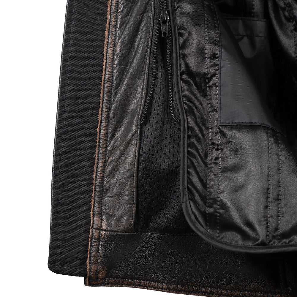 
                  
                    Charger l&amp;#39;image dans la galerie, BLOUSON DE MOTO EN CUIR COLORADO RÉTRO
                  
                