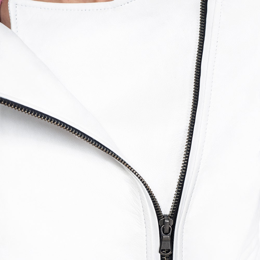 
                  
                    Charger l&amp;#39;image dans la galerie, BLOUSON DE MOTO EN CUIR POUR FEMME MORENA ARMORED, En vrai cuir de qualité supérieure. Protections amovibles certifiées CE
                  
                