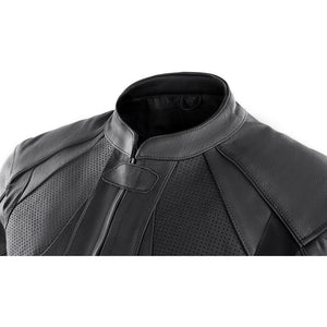 
                  
                    Charger l&amp;#39;image dans la galerie, BLOUSON DE MOTO EN CUIR TRANSPORTER, Doublure intérieure matelassée imperméable amovible avec deux poches, protecteurs amovibles certifiés CE, Fermetures à glissière YKK, fermeture à glissière complète pour fixation au pantalon
                  
                