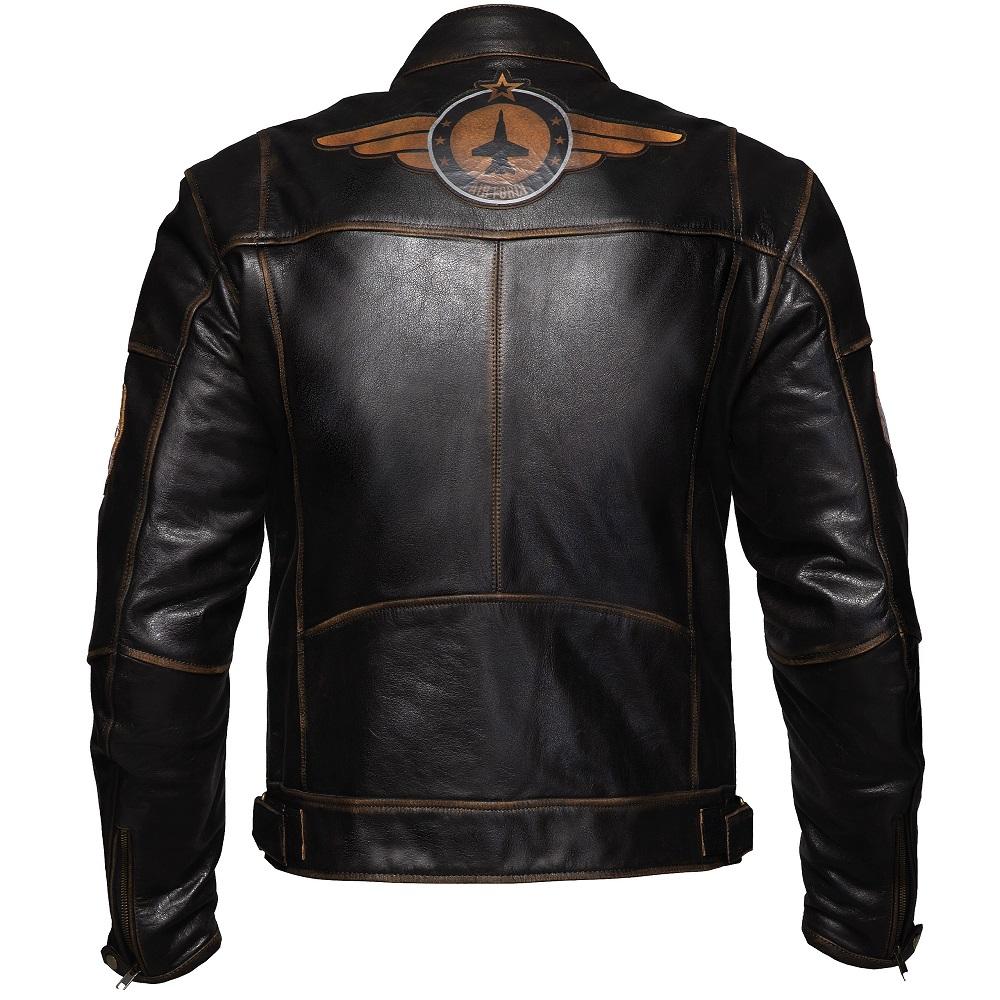 
                  
                    Charger l&amp;#39;image dans la galerie, VIVI IL MOMENTO VESTE EN CUIR DE MOTO RÉTRO, Protections amovibles certifiées CE sur les épaules, les coudes et le dos, Fermetures éclair YKK tout autour, une fermeture éclair de 8 &amp;quot;dans le bas du dos pour se connecter au pantalon
                  
                