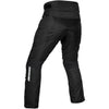 PANTALON DE MOTO TEXTILE NOIR STORM, Protecteurs CE amovibles aux genoux, Fermetures à glissière d'origine YKK, fermeture à glissière de 8" pour fixation à la veste