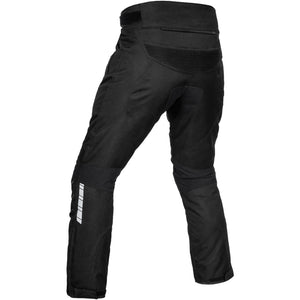 
                  
                    Charger l&amp;#39;image dans la galerie, PANTALON DE MOTO TEXTILE NOIR STORM, Protecteurs CE amovibles aux genoux, Fermetures à glissière d&amp;#39;origine YKK, fermeture à glissière de 8&amp;quot; pour fixation à la veste
                  
                