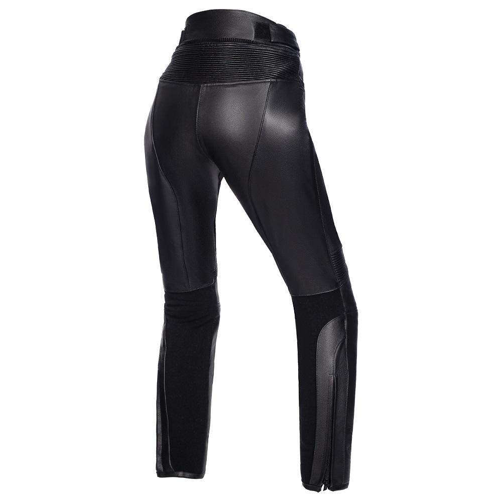 
                  
                    Charger l&amp;#39;image dans la galerie, PANTALON DE MOTO EN CUIR ECLIPSE NOIR FEMME
                  
                