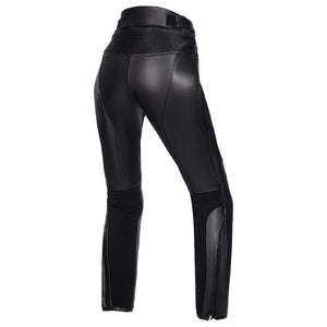
                  
                    Charger l&amp;#39;image dans la galerie, PANTALON DE MOTO EN CUIR ECLIPSE NOIR FEMME
                  
                