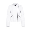 BLOUSON DE MOTO EN CUIR POUR FEMME MORENA ARMORED, En vrai cuir de qualité supérieure. Protections amovibles certifiées CE